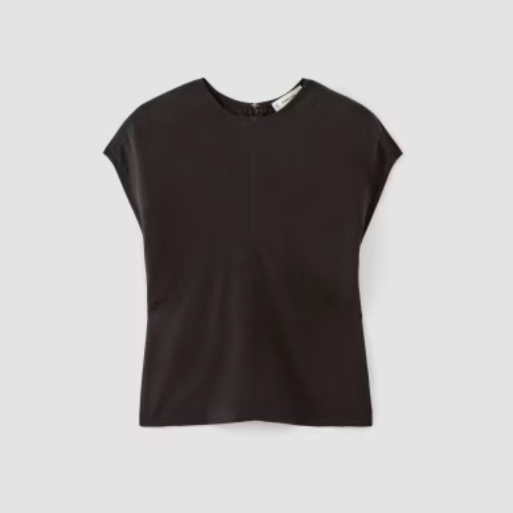 Everlane Black Blouse
